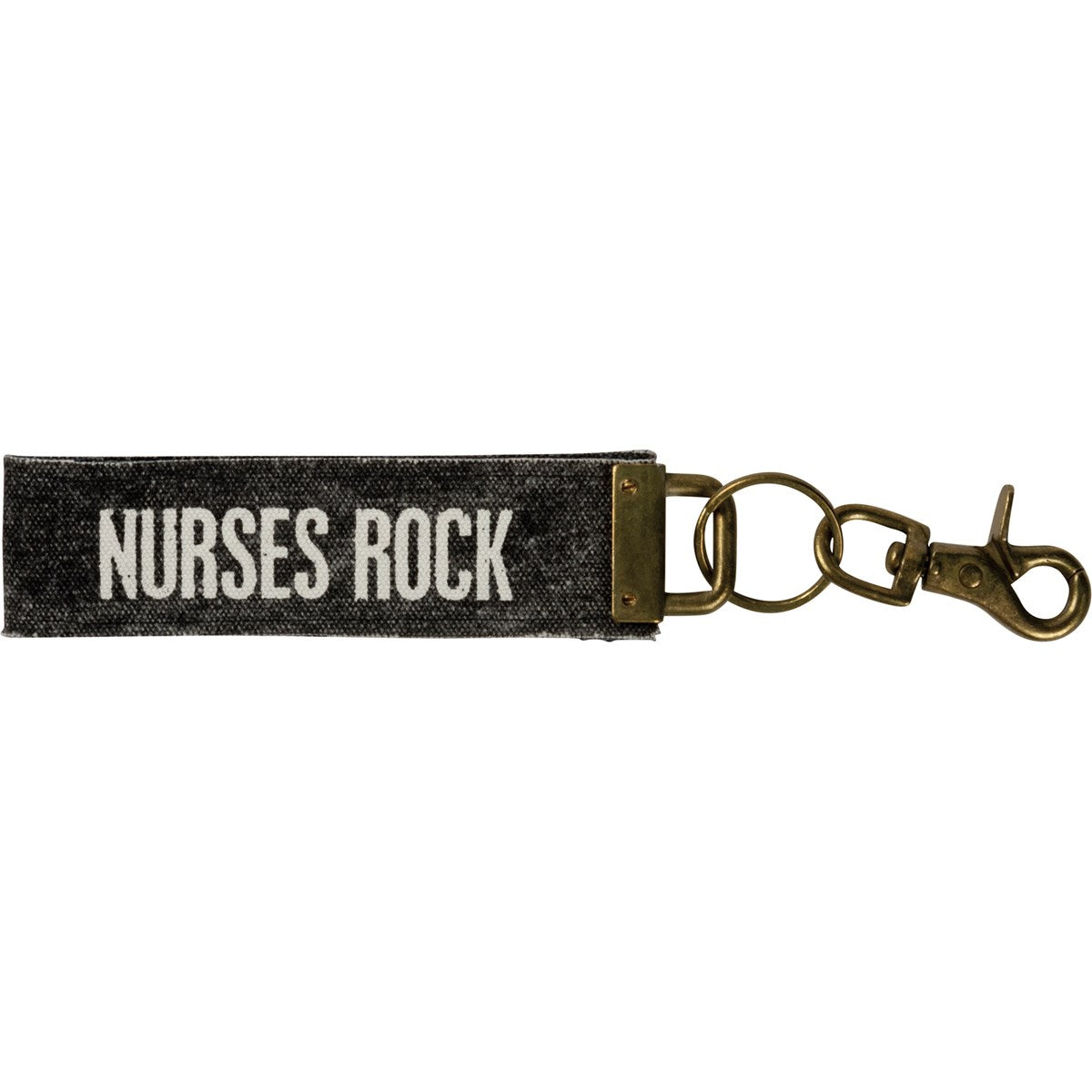 Nurses Rock Keychain