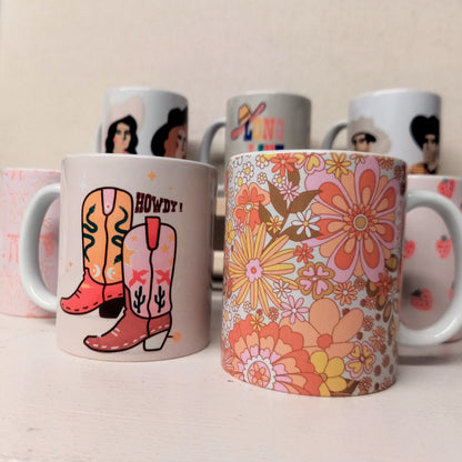 Colorful Ceramic Mug - Assorted