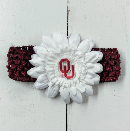 Daisy OU or OSU Headband w/ Gift Box