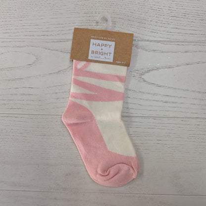 Happy & Bright Girls Socks - Size 4-7