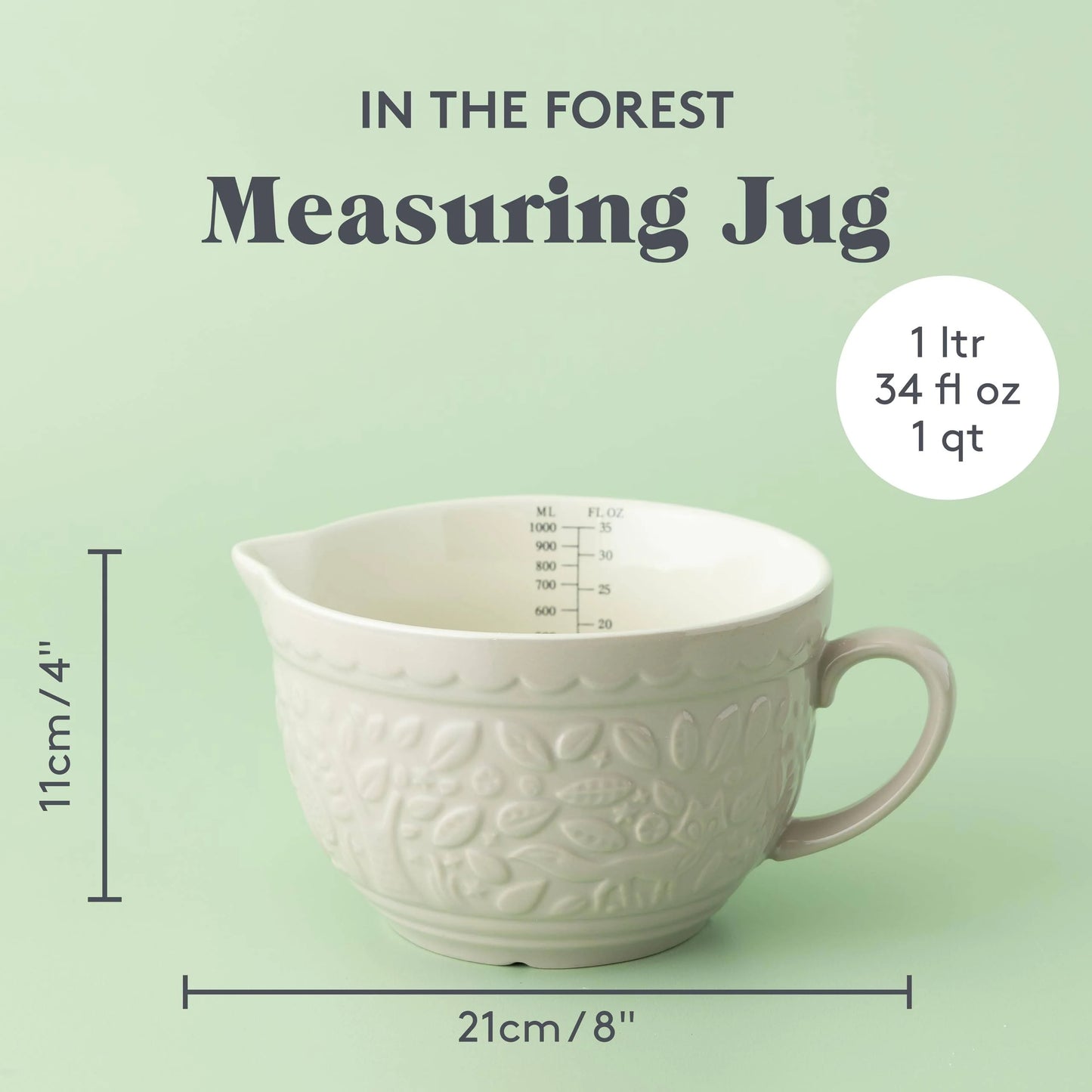 Mason Cash In The Forest Measuring Jug