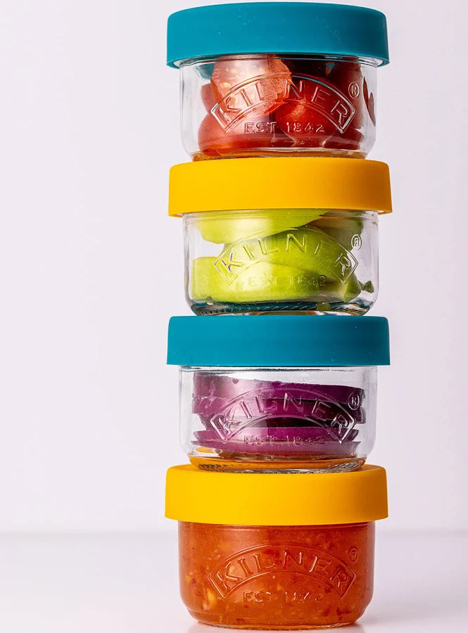 Snack & Store Pots Set of 2