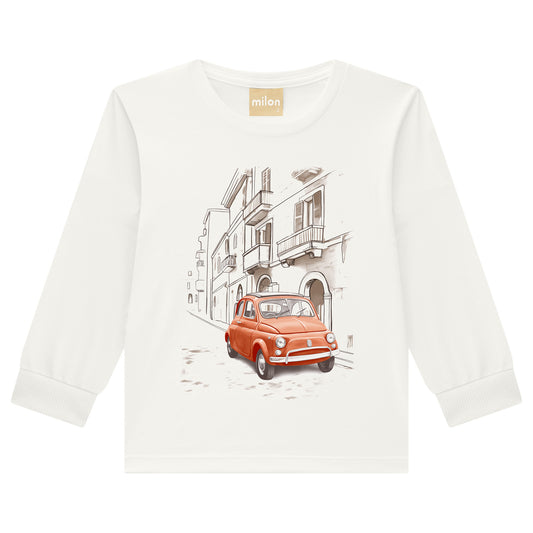 Boys Retro Car Tee Top