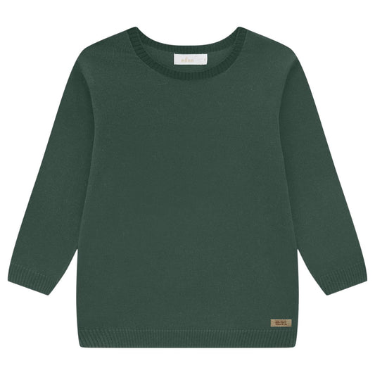 Boys Green Knitted Sweater