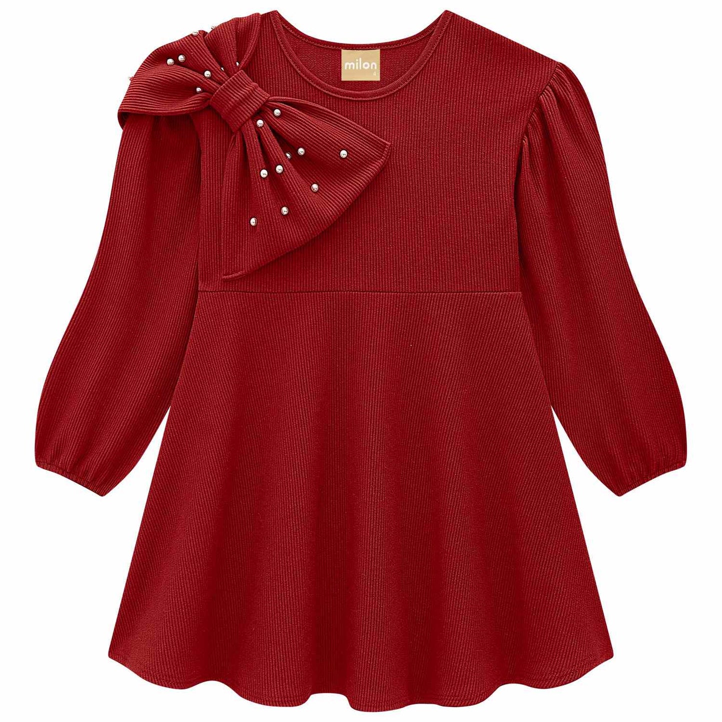 Red Dress w/ Bow and Beads