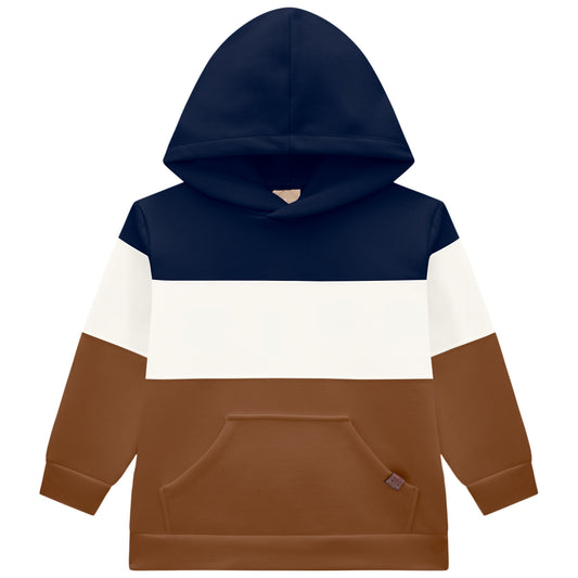 Boys Tri-Color Hoodie