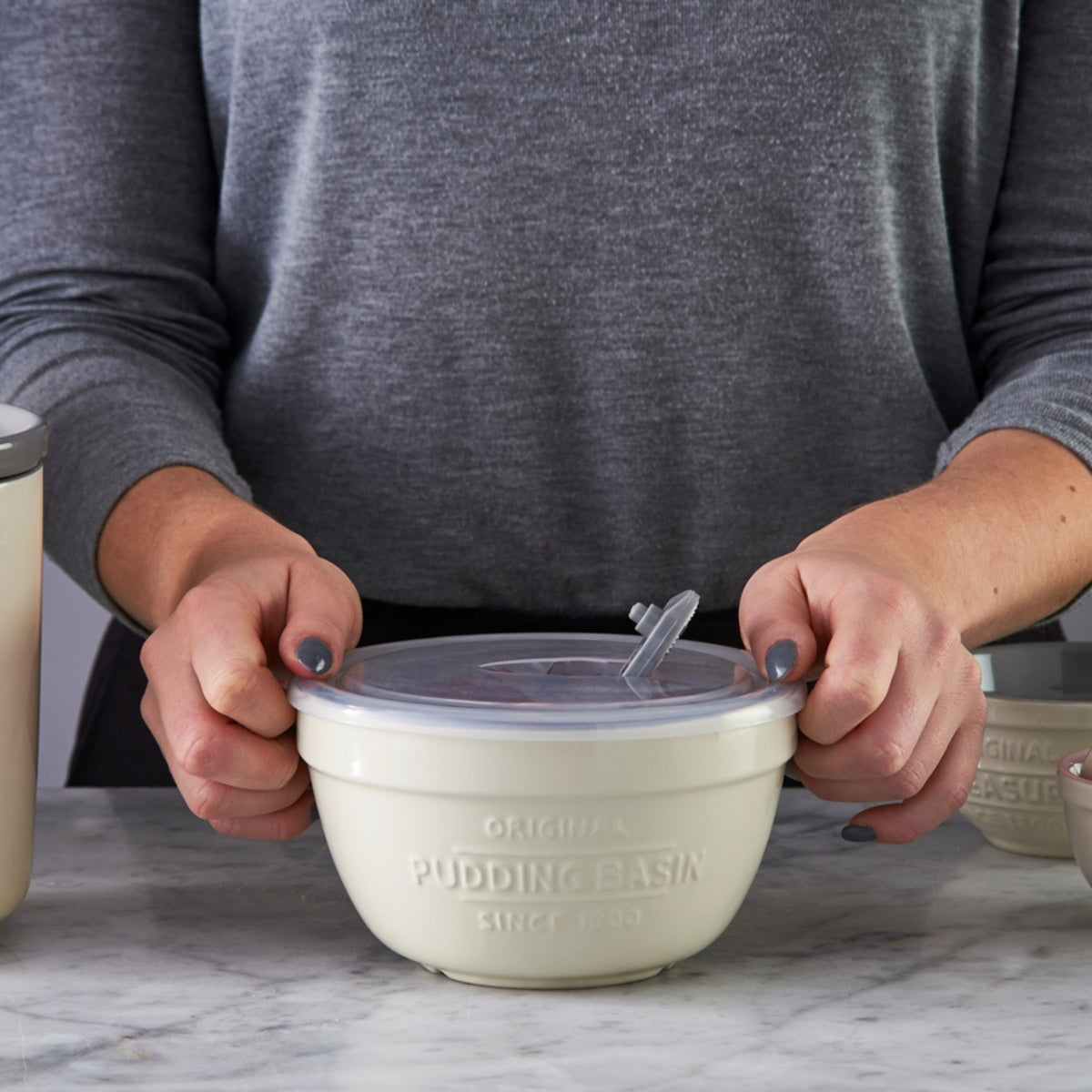 Innovative Kitchen Pudding Basin With Lid
