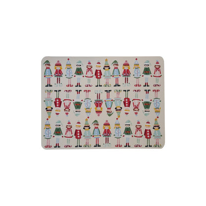 Silicone Santa's Elves Scene Baking Mat