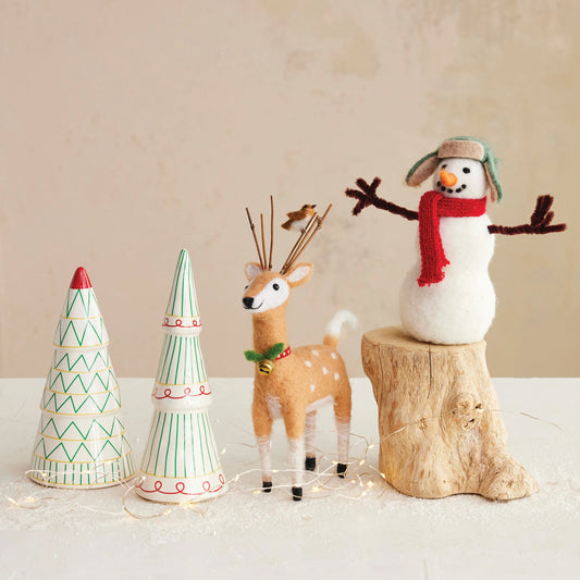 Ceramic Tree w/ Pattern, 2 Styles