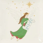 Stoneware Dish with Holiday Figure, 4 Styles